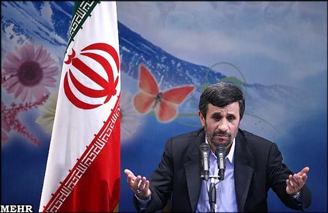 کنفرانس خبری احمدی نژاد