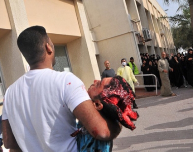 وحشی گری سعودی ها در بحرین