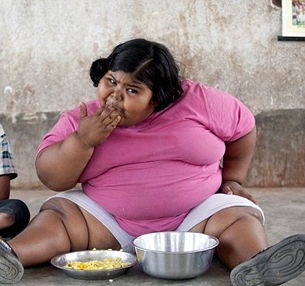 چاقترین دختر جهان