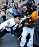 تلاش پلیس نیویورک برای به خشونت کشاندن اعتراضات + تصاویر