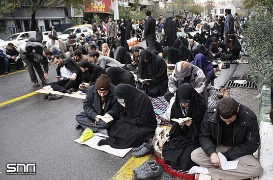 تصاویر: دعاي پر فيض عرفه در تهران