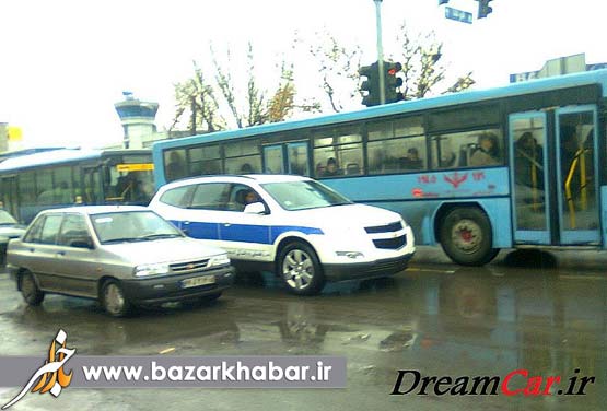 خودرو آمریکایی پلیس تبریز +تصاوير