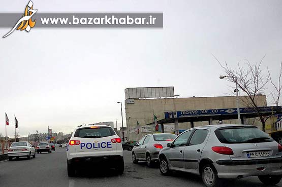 خودرو آمریکایی پلیس تبریز +تصاوير