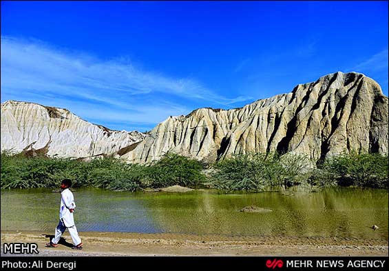 تصاویر: کوه‌های مینیاتوری بندر چابهار