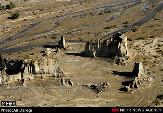 تصاویر: کوه‌های مینیاتوری بندر چابهار