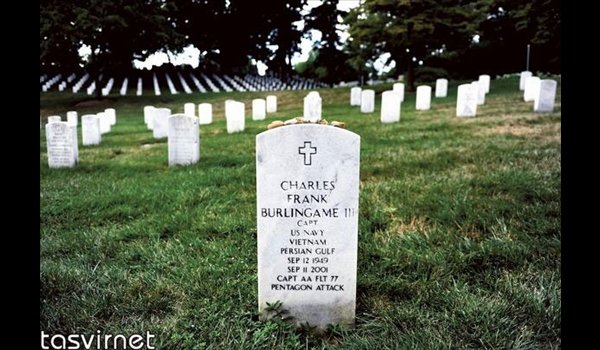 تصاویر: نام «خلیج فارس» بر سنگ قبر سربازان آمریکایی