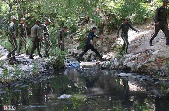 جمع‌آوری معتادان دره فرحزاد 