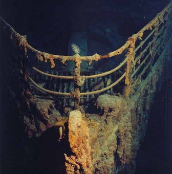 تایتانیک در اعماق دریا در سال 1999
P.P. Shirshov Institute of Oceanology
