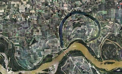 در امتداد رودخانه می سی سی پی در آرکانزاس آمریکا