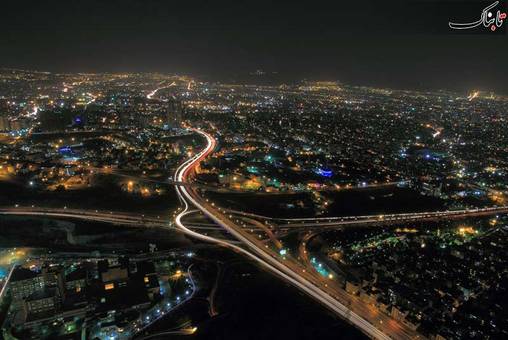 تصاویردیدنی از شب های تهران از فراز برج میلاد