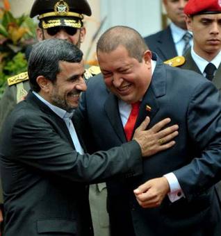 در استقبال از محمود احمدی نژاد، رئیس جمهور ایران