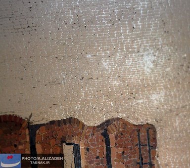 بخشی از تابلو میکرو موزائیک(از نمای نزدیک)