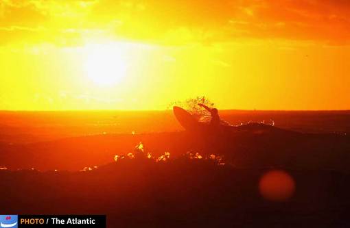 موج سواری در ساحل مانلی، استرالیا