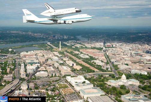 شاتل دیسکاوری سال گذشته بازنشسته شد و در سفرش برای انتقال به موزه تاریخ هوایی آمریکا به ایالت های مختلف این کشور سفر کرد.