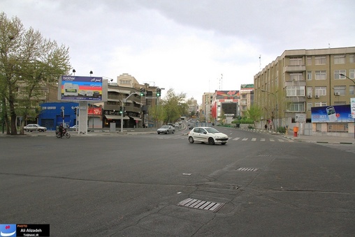 تقاطع خ مطهری و خ میرزای شیرازی
ساعت :11:10صبح