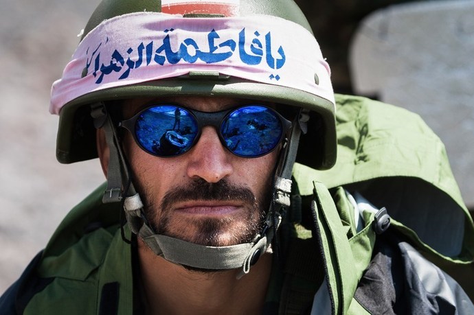 تکاوران ایرانی در ارتفاعات روسیه