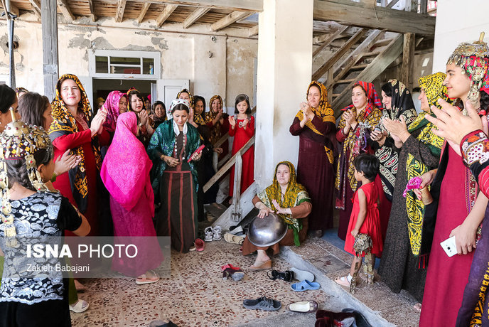 جشن عروسی در میان ترکمن ها