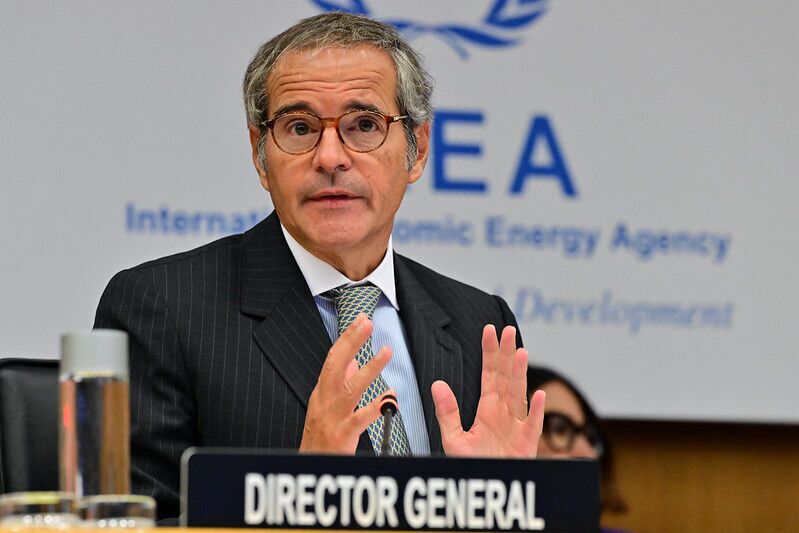 Grossi stresses political solution to Iran nuclear issue