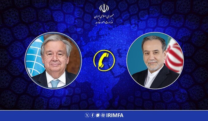 UN Chief, Iran’s FM discuss nuclear talks, regional issues