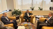 Araghchi, Grossi discuss coop. in in New York