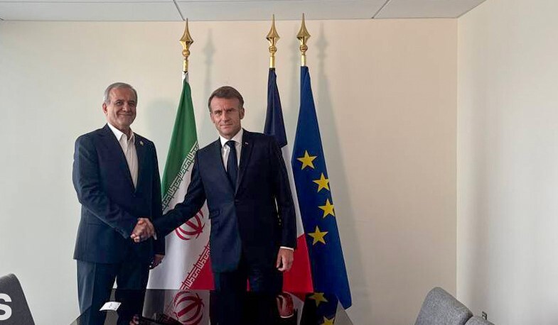 President Pezeshkian, Macron meet in New York
