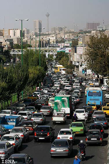 عکس محدوده طرح ترافیک تهران