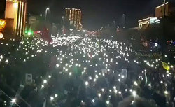 تشییع پیکر تماشایی سردار سلیمانی در مشهد