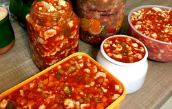 طرز تهیه ترشی گوجه