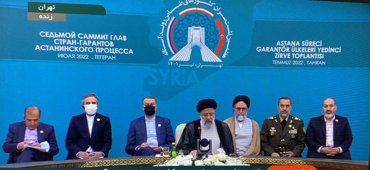 برگزاری نشست روسای جمهور ایران، روسیه و ترکیه درباره سوریه/ رئیسی: آمریکا فورا از سوریه خارج شود