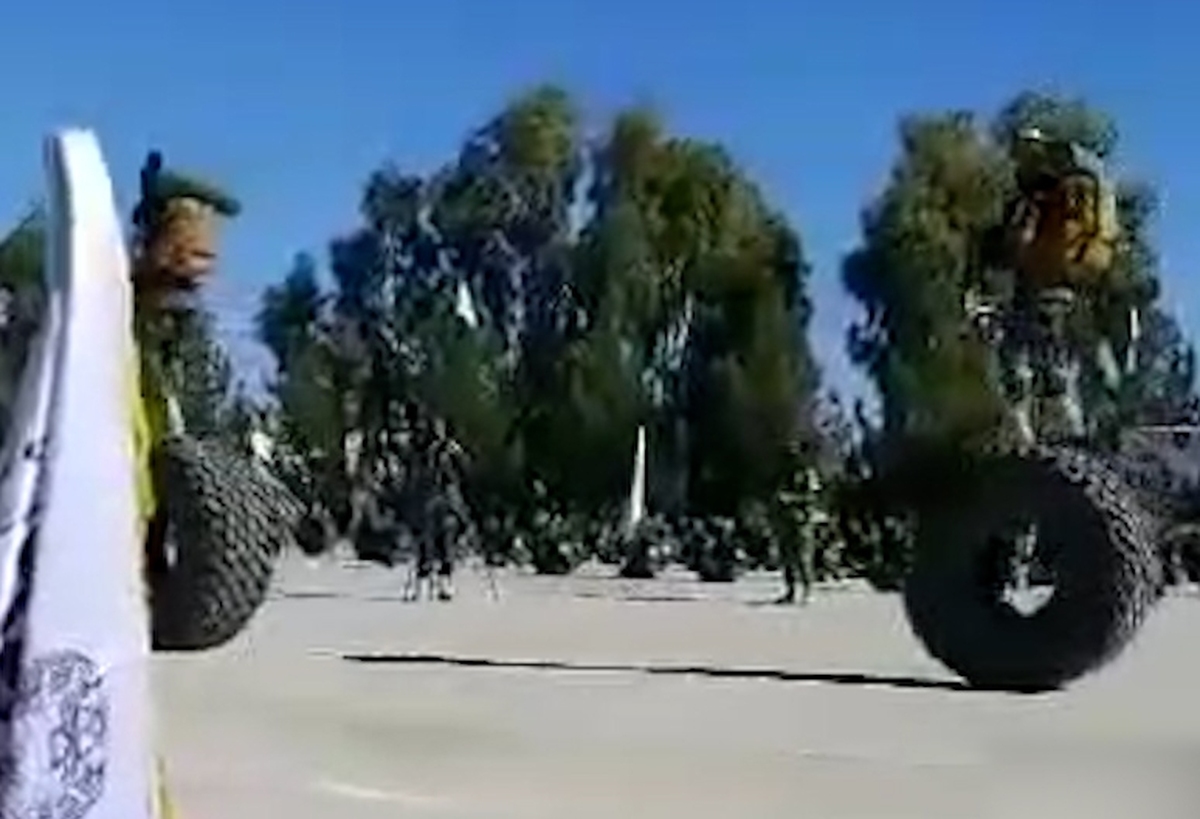 مانور نظامی خنده دار طالبان