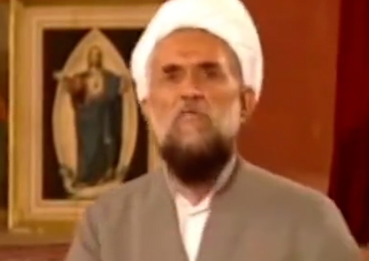 سخنرانی دیدنی یک آیت الله در کلیسا