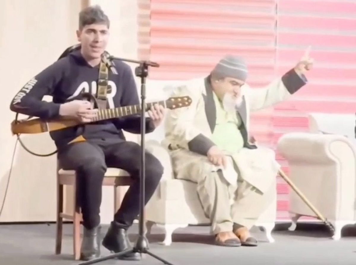 خواننده «گل من» هم روی صحنه اجرا کرد!