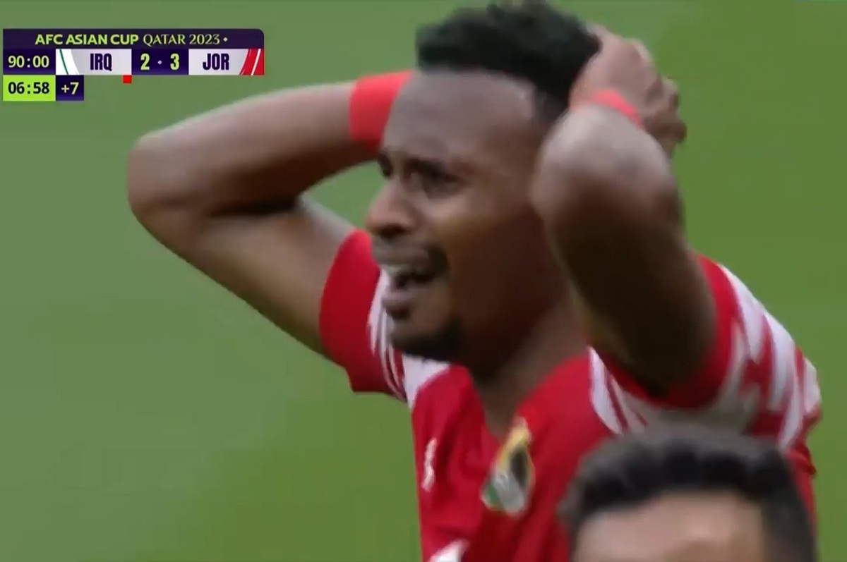 خلاصه بازی عراق 2 - اردن 3
