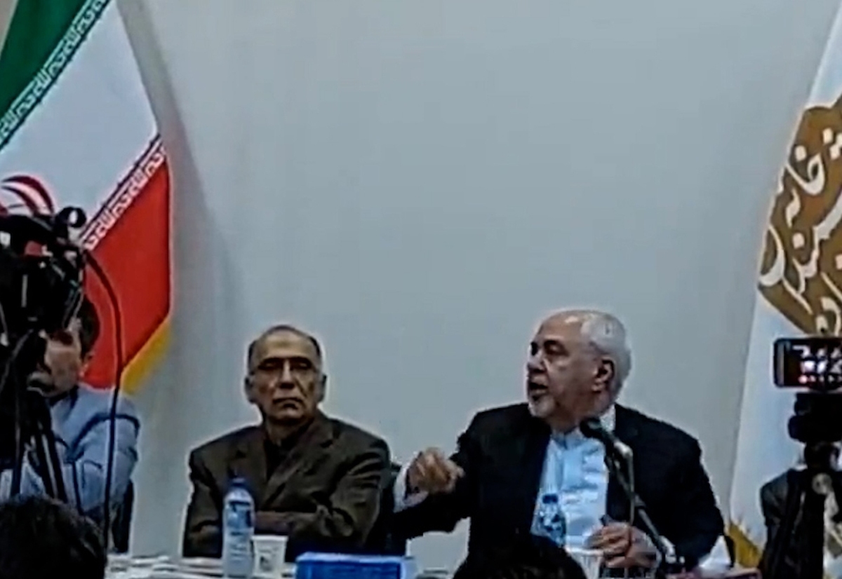 خشم ظریف از برخوردها با او در دانشگاه تهران