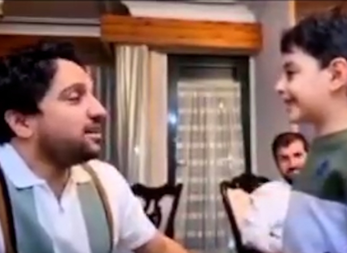 تصاویر پسر احمد شاه مسعود در خانه یک مشهدی