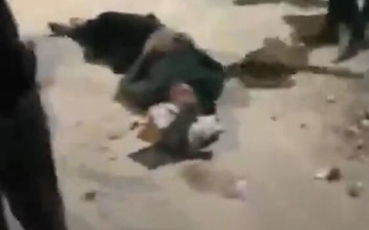 لحظات اعدام جاسوسان اسرائیل در کرانه باختری