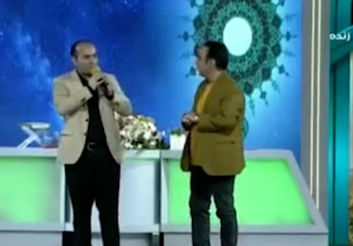 توهین زشت حسن ریوندی خطاب به مجری روی آنتن