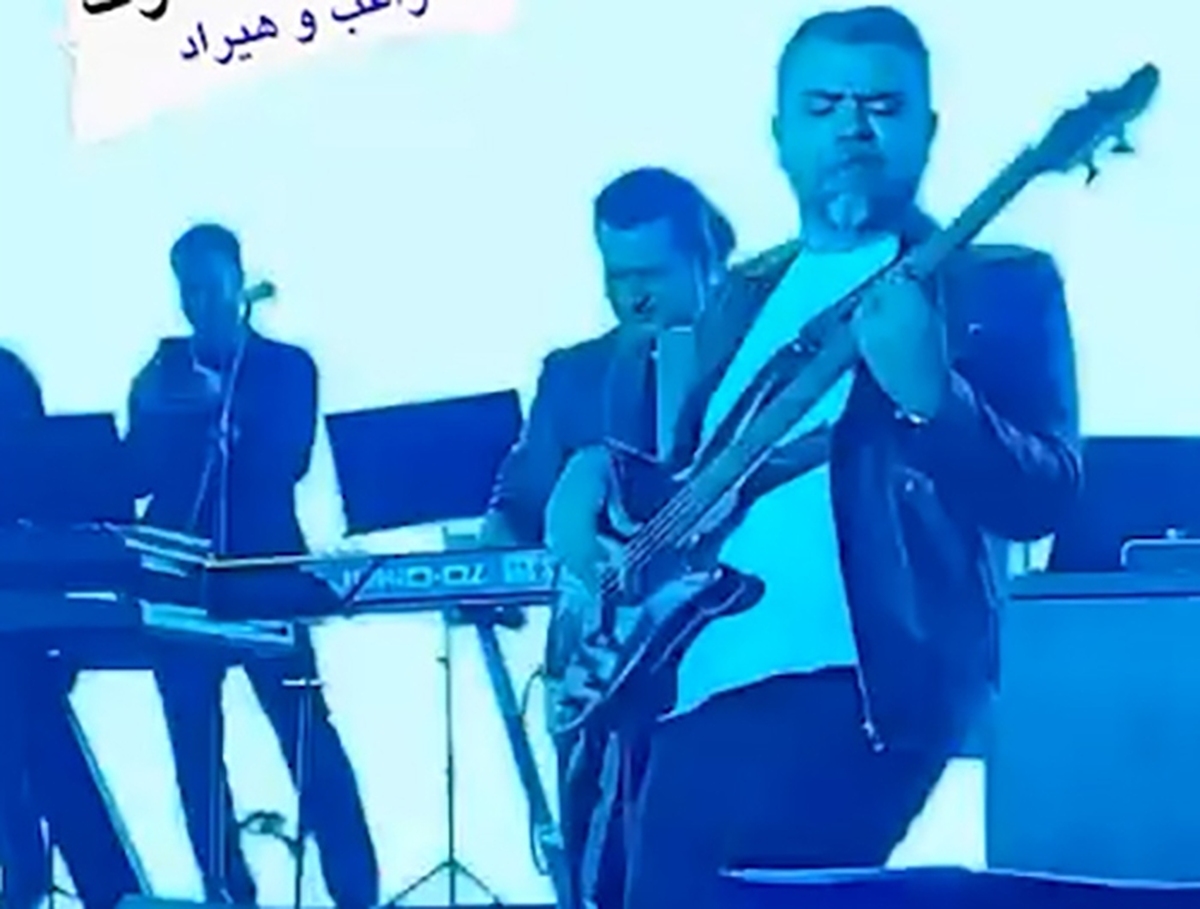 اجرای آهنگ معین در کنسرت دو خواننده داخلی!