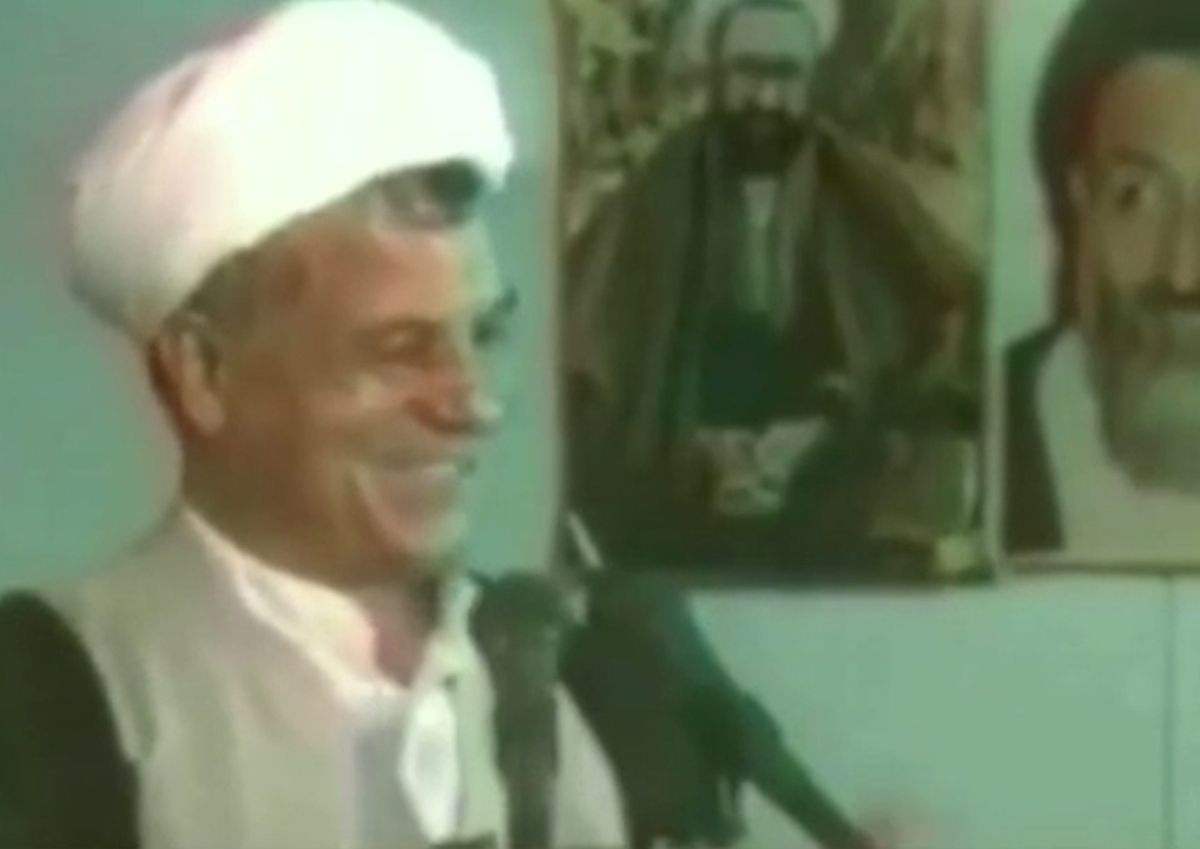 خاطره‌ خنده‌دار آیت‌الله هاشمی از تهدید نوه‌اش