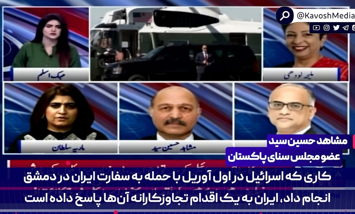 ادبیات جالب سناتور پاکستانی از حمله ایران به اسرائیل