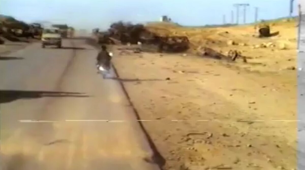تصاویر تاریخی دیده نشده از جاده مرگ در عملیات مرصاد