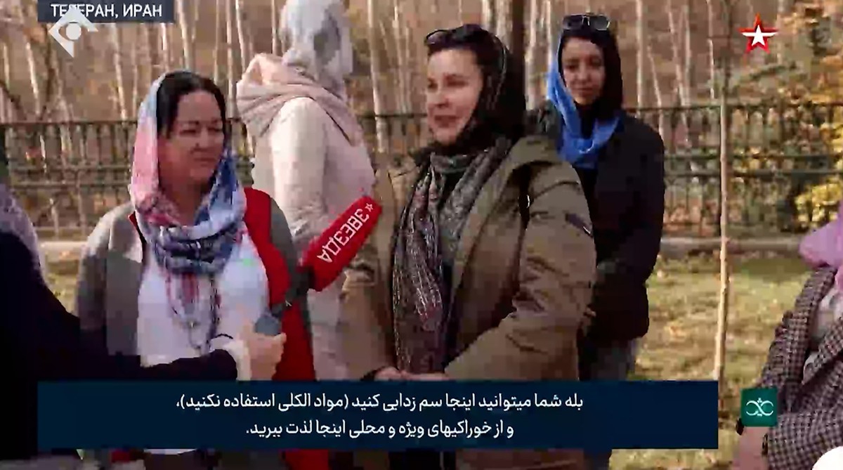 چالش الکل و روسری توریست‌های روس در ایران!