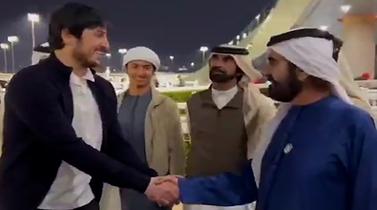 دیدار سردار آزمون با نخست وزیر امارات و حاکم دبی