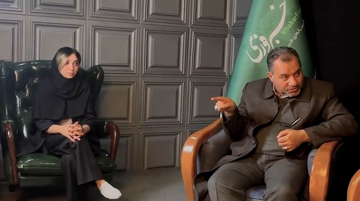 رو در رو کردن طراح قانون حجاب با یک زن غیرمحجبه!