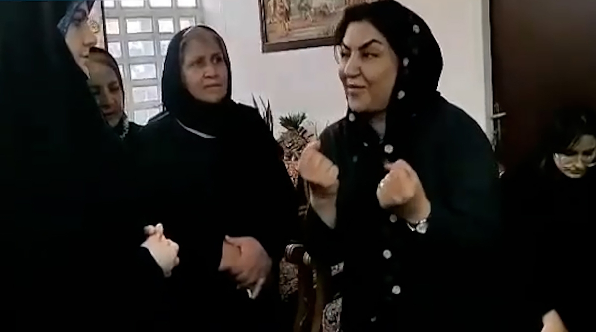 رویارویی دختر پزشکیان با مردم داغدار حادثه کرمان
