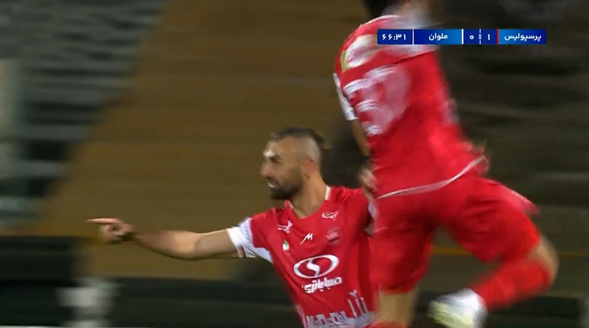 خلاصه بازی پرسپولیس 2 - ملوان 0