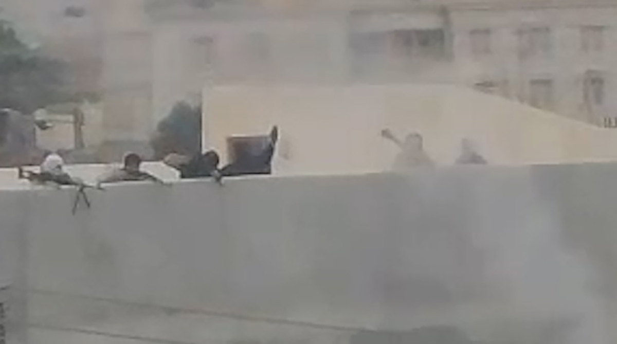 لحظات تبادل آتش و شلیک آر پی جی به مخفیگاه جیش العدل در چابهار