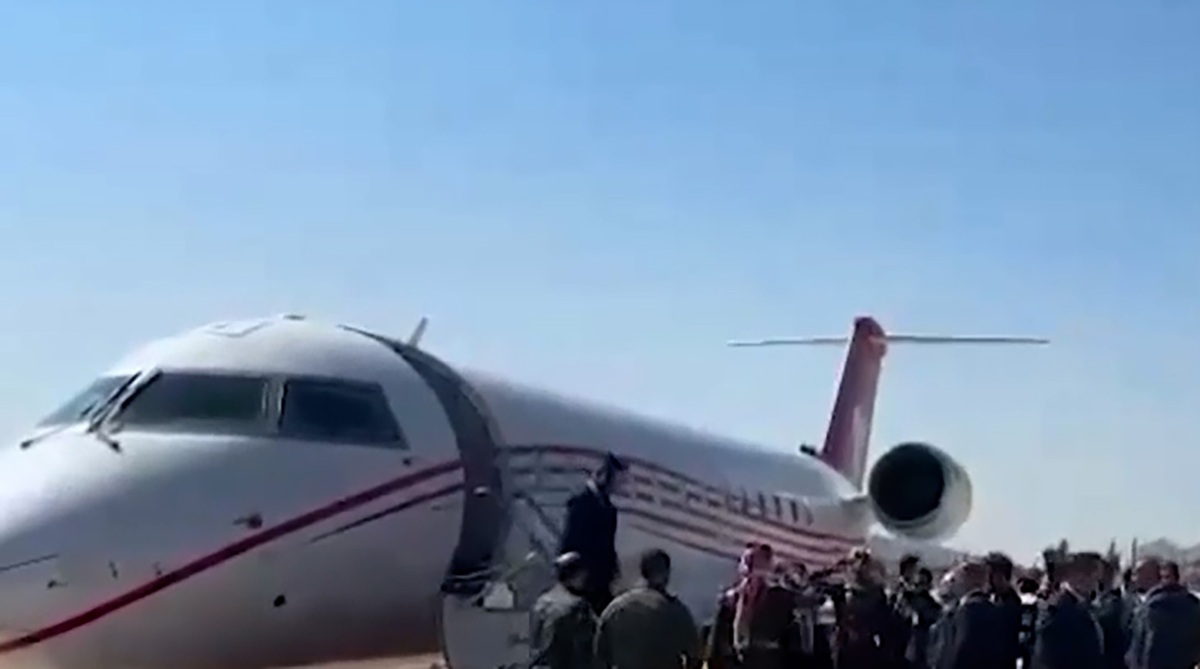 تصاویر جت میلیون دلاری ابومحمد الجولانی