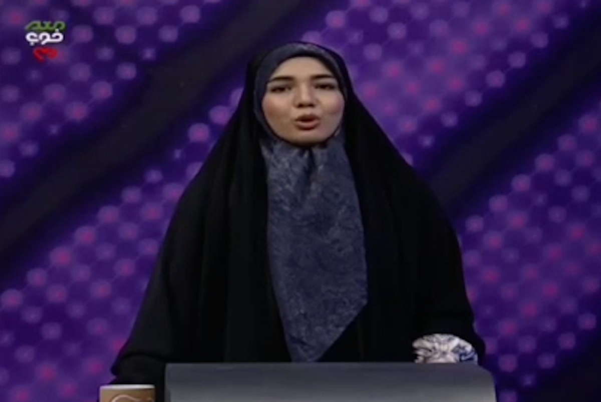 گاف عجیب مجری زن صداوسیما روی آنتن