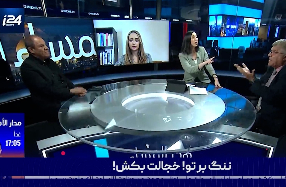 دفاع دیدنی کارشناس عرب‌ از ایران مقابل اسرائیلی‌ها در شبکه اسرائیلی